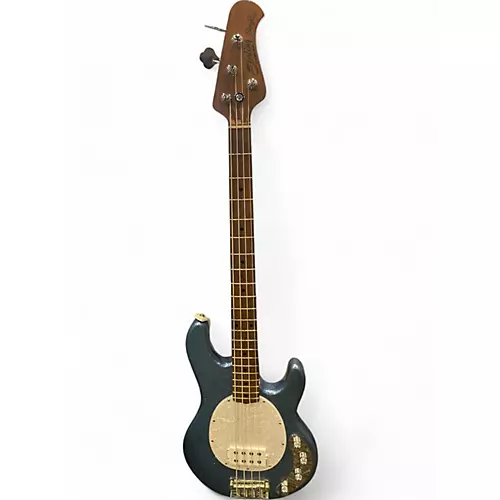 Used Sterling by Music Man Ray34 BLUE SPARKLE Electric Bass Guitar BLUE SPARKLE - musicians--Friend