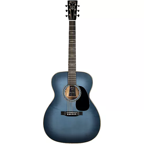 Martin CEO-11 0000 Grand Auditorium Acoustic-Electric Guitar New Horizons Blue Burst - musicians--Friend