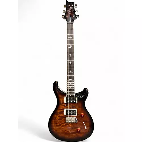 Used PRS SE Custom 24 Tobacco Burst Solid Body Electric Guitar Tobacco Burst - musicians--Friend