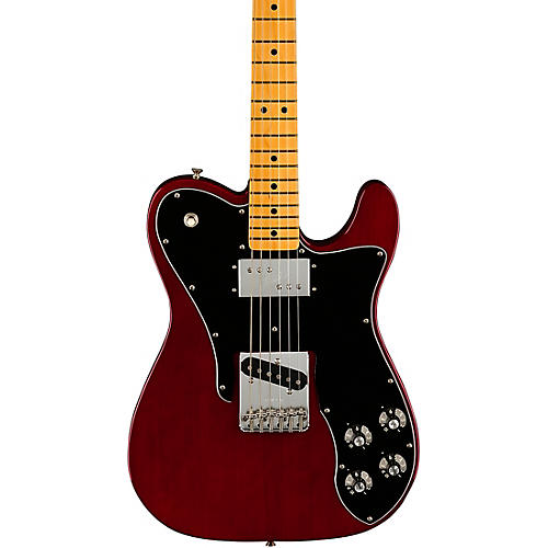 Fender American Vintage II 1977 Telecaster Custom Maple Fingerboard Electric Guitar Wine - musicians--Friend