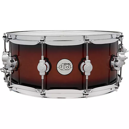 DW Design Series Snare Drum 14 x 6 in. Cherry Stain - musicians--Friend