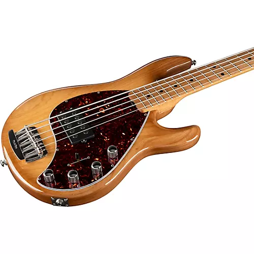 Ernie Ball Music Man StingRay5 Special H 5-String Electric Bass Guitar Black and Chrome - musicians--Friend