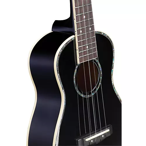 Mitchell MU75BK Concert Ukulele Black - musicians--Friend