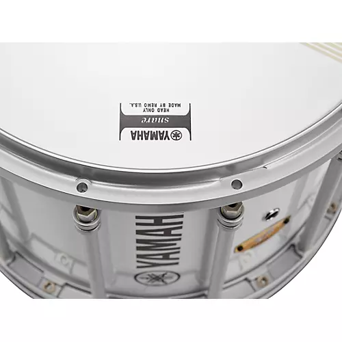 Yamaha 9400 SFZ Marching Snare Drum 14 x 12 in. White - musicians--Friend