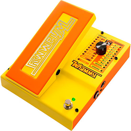 DigiTech MonoNeon Whammy Signature Whammy Effects Pedal Yellow and Orange - musicians--Friend