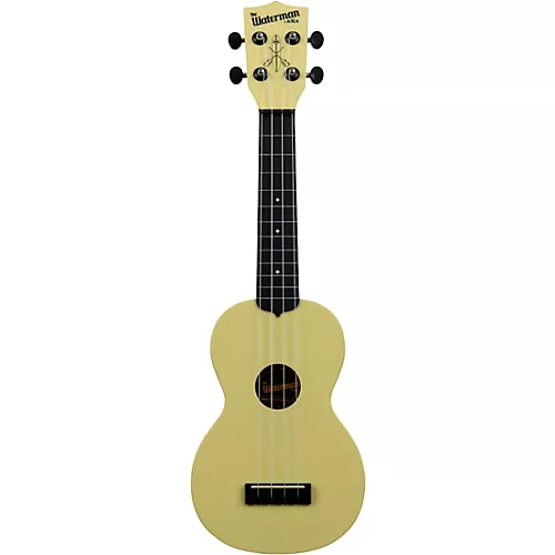 Kala KA-WMG-S Glow In The Dark Soprano Waterman Ukulele Starlight Yellow - musicians--Friend