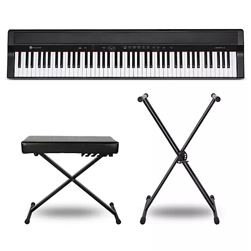 Williams Legato IV Digital Piano With Stand & Bench Essentials Package - musicians--Friend