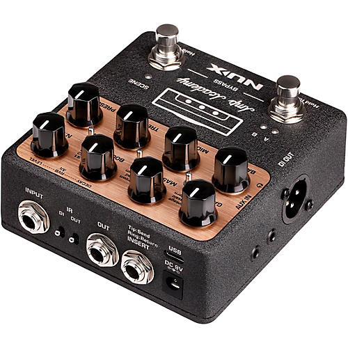 NUX Amp Academy Amp Modeler, IR Loader and Effects Pedal Black - musicians--Friend