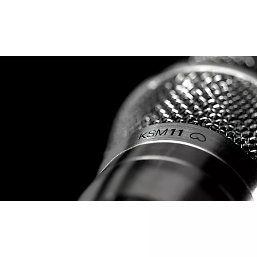 Shure ADX2FD/K11N Axient Digital ShowLink Frequency Diversity Handheld Transmitter With KSM11 Mic Band G57 Nickel - musicians--Friend