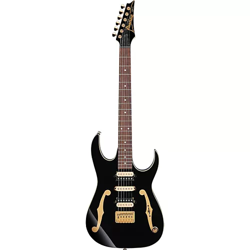 Ibanez PGM50 Paul Gilbert Signature Model Electric Guitar Black - musicians--Friend