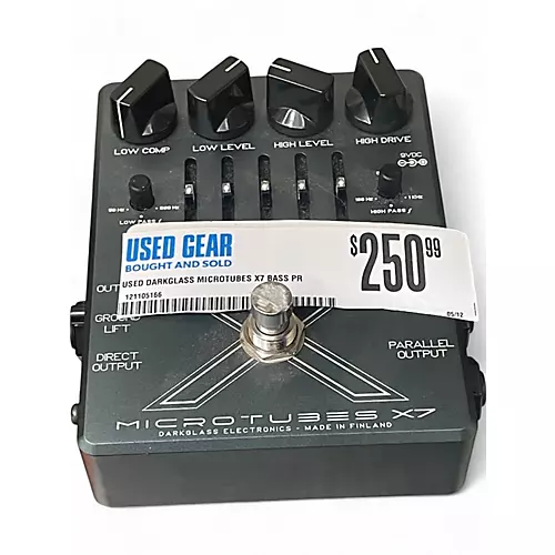 Used Darkglass MICROTUBES X7 Bass Preamp - musicians--Friend