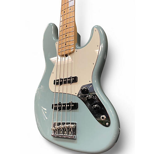 Used Fender American Professional Jazz Bass V Sonic Gray Electric Bass Guitar Sonic Gray - musicians--Friend