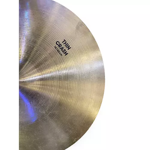 Used Zildjian 16in AVEDIS THIN CRASH Cymbal 36 - musicians--Friend