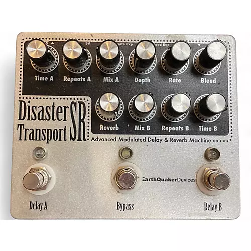 Used EarthQuaker Devices Disaster Transport SR Advanced  Modulated Delay & Reverb Effect Pedal - musicians--Friend
