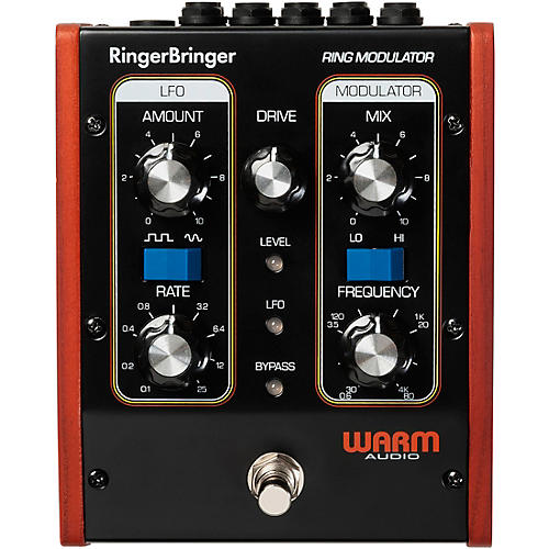 Warm Audio RingerBringer Ring Modulator Effects Pedal Black - musicians--Friend