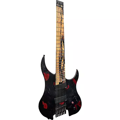 Legator G7FX Ghost 7-String Multi-Scale X Series Electric Guitar Tarantula - musicians--Friend