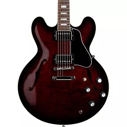 Gibson ES-335 Figured Semi-Hollow Electric Guitar Deep Ocean Burst - musicians--Friend