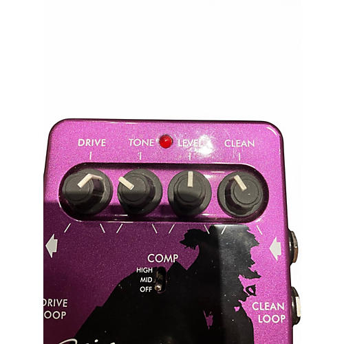 Used EBS Billy Sheehan Signature Overdrive Bass Effect Pedal - musicians--Friend