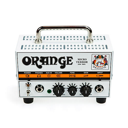 Orange Amplifiers Micro Terror MT20 20W Hybrid Guitar Amp Head - musicians--Friend