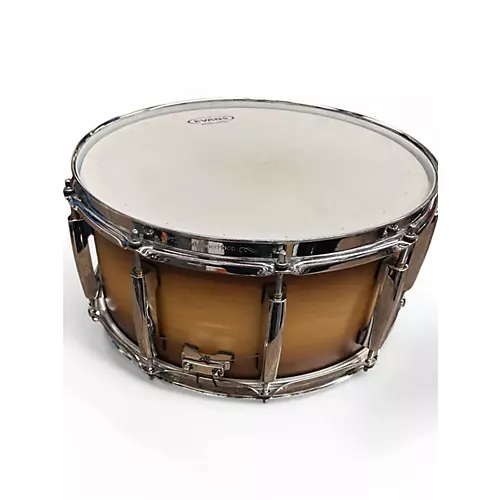 Used Pearl 14in MASTERS MAPLE COMPLETE SATIN NATURAL Drum SATIN NATURAL 33 - musicians--Friend