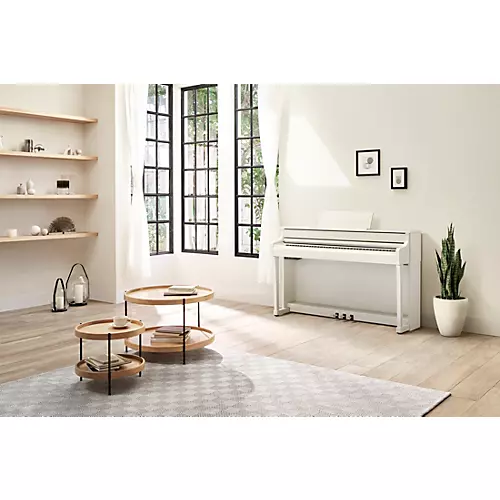Yamaha Clavinova CLP-835 Console Digital Piano With Bench White Birch - musicians--Friend