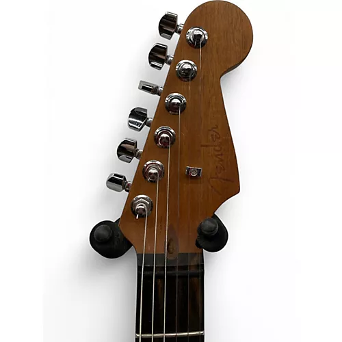 Used Fender American Acoustasonic Stratocaster red Acoustic Electric Guitar red - musicians--Friend