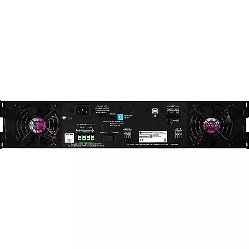 DYNACORD C1300FDi DSP 2 x 650W Power Amplifier - musicians--Friend