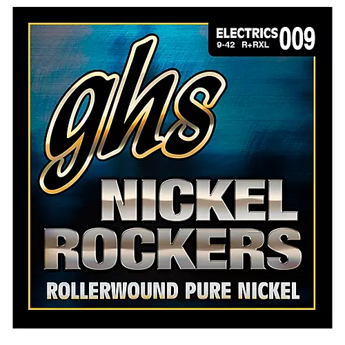 GHS R+RXL Nickel Rockers Roundwound Extra Light Electric Guitar Strings - musicians--Friend