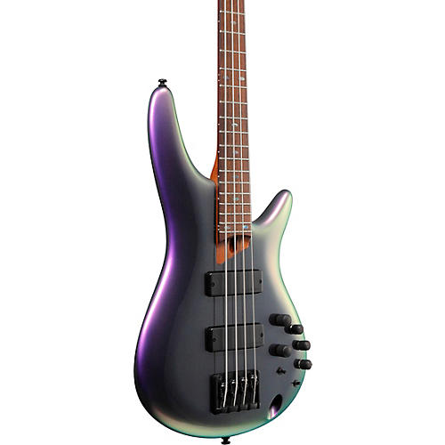 Ibanez SR500E Electric Bass Black Aurora Burst - musicians--Friend