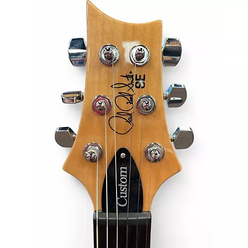 Used PRS SE Custom 24 Green Solid Body Electric Guitar Green - musicians--Friend