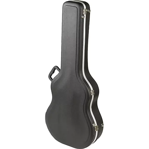 SKB SKB-3 Economy Thin-Line Acoustic-Electric/Classical Guitar Case Black - musicians--Friend