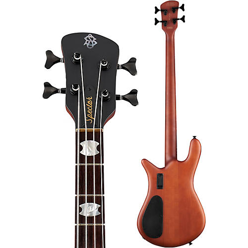 Spector Euro 4 LX Neck-Through Electric Bass Black Stain Matte - musicians--Friend