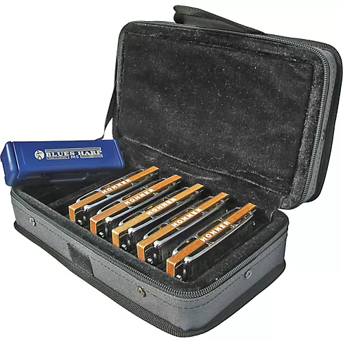 Hohner CASE OF BLUES Harmonica 5-Pack - musicians--Friend