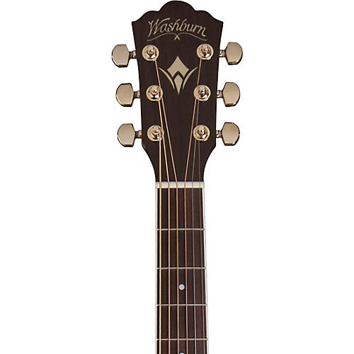 Washburn J40SCE Heritage 40 Series Jumbo Acoustic Electric Guitar Natural - musicians--Friend