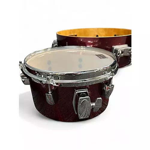 Used TAMA 4 Piece Silverstar RED Drum Kit RED - musicians--Friend