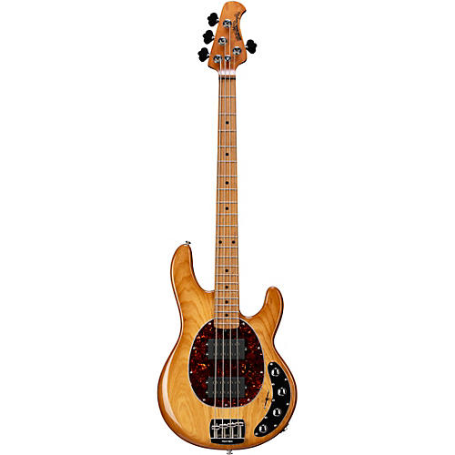 Ernie Ball Music Man StingRay Special HH Electric Bass Guitar Black and Chrome - musicians--Friend