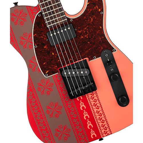 Fender Monster Hunter Rathalos Telecaster Electric Guitar Rathalos Red - musicians--Friend