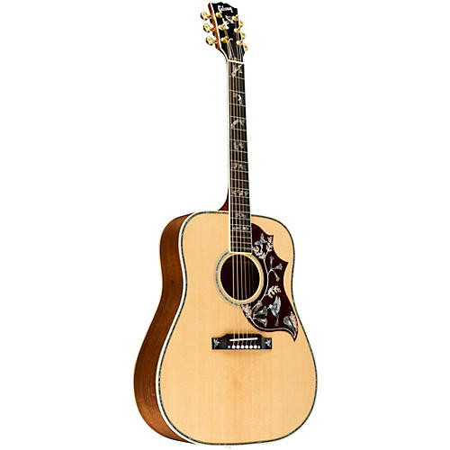 Gibson Hummingbird Custom Koa Acoustic Guitar Antique Natural - musicians--Friend