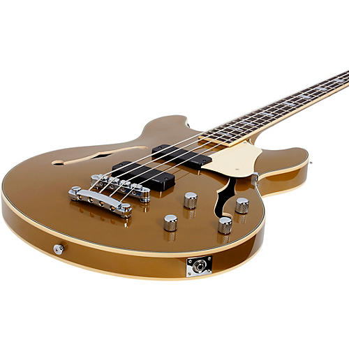 Schecter Guitar Research Corsair 4-String Electric Bass Gold - musicians--Friend