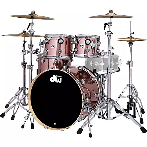 DW Collectors Series 4-Piece SSC Maple Shell Pack With Chrome Hardware Black Velvet - musicians--Friend