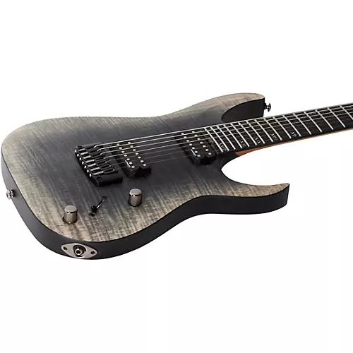 Schecter Guitar Research Banshee Mach 7-String Extended Electric Guitar FalloutBurst - musicians--Friend