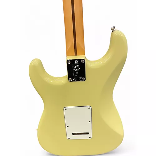 Used Fender 70TH ANNIVERSARY PLAYER STRATOCASTER HIALEAH YELLOW Solid Body Electric Guitar HIALEAH YELLOW - musicians--Friend