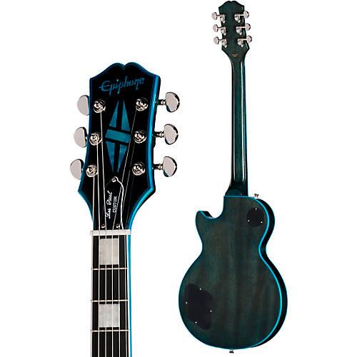 Epiphone Les Paul Custom Widow Guitar Center-Exclusive Electric Guitar Indigo Burst - musicians--Friend