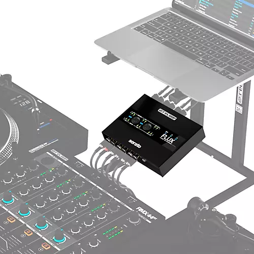 Reloop Flux 6x6 In/Out USB-C DVS Interface for Serato DJ Pro Black - musicians--Friend