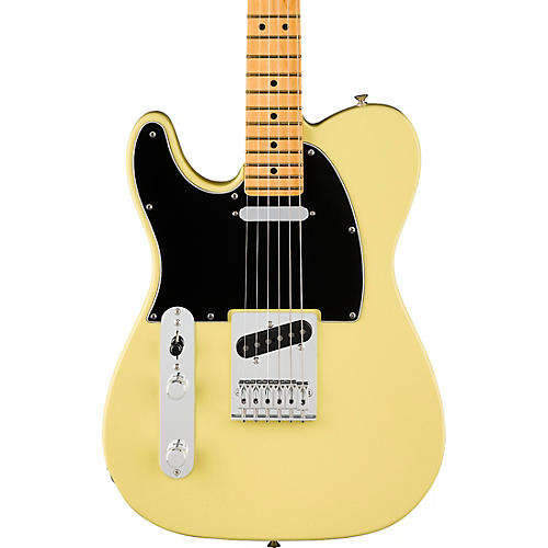 Fender Player II Telecaster Left-Handed Maple Fingerboard Electric Guitar Hialeah Yellow - musicians--Friend