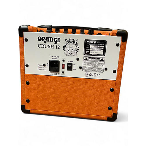Used Orange Amplifiers Crush 12 Guitar Combo Amp - musicians--Friend