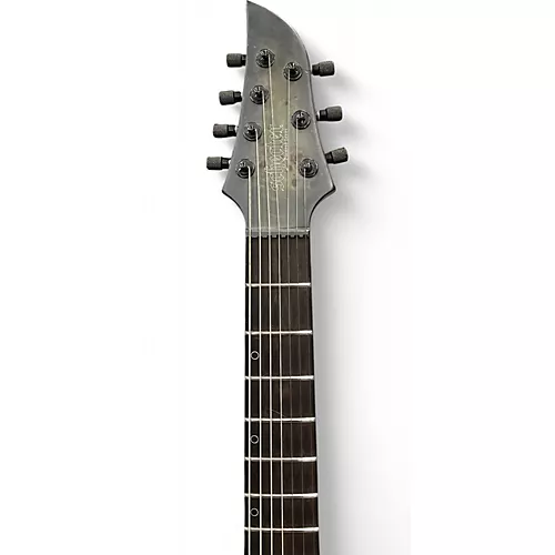 Used Schecter Guitar Research KM7 MKIII Artist Trans Black Solid Body Electric Guitar Trans Black - musicians--Friend