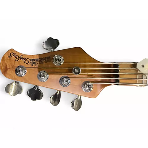 Used Ernie Ball Music Man StingRay Special H FIREMIST SILVER Electric Bass Guitar FIREMIST SILVER - musicians--Friend