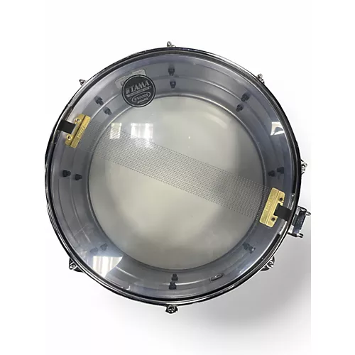 Used TAMA 14.25in SLP Silver Drum Silver 34 - musicians--Friend