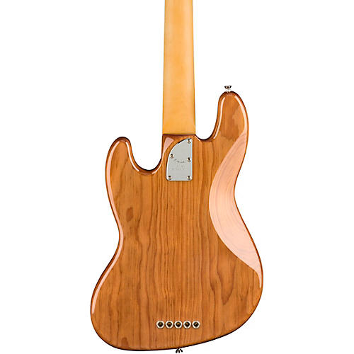 Fender American Professional II Jazz Bass V Roasted Pine Natural - musicians--Friend